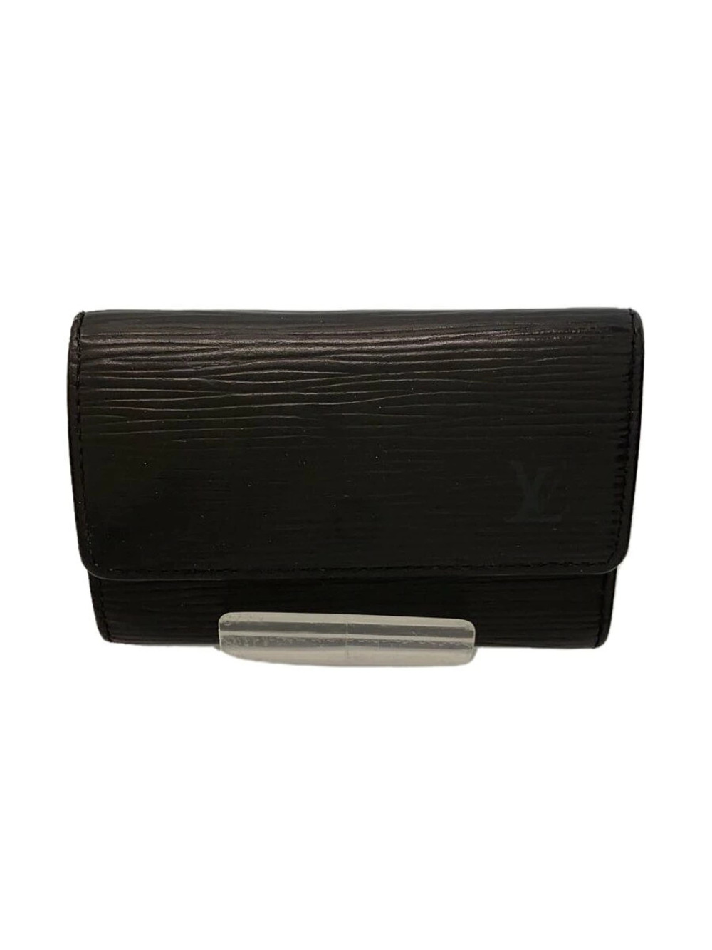 LOUIS VUITTON Multicles Epi Leather Black